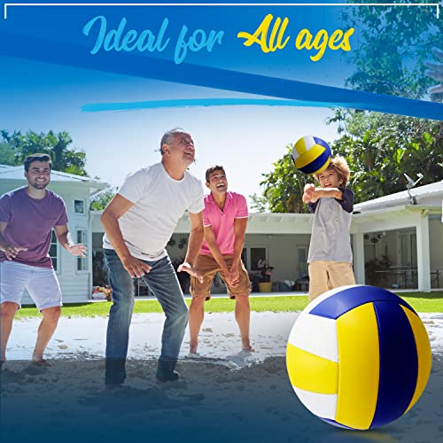 Voleibol macio de vôlei de praia, impermeável, interior, tamanho 5, iniciantes, interior/piscina/gin