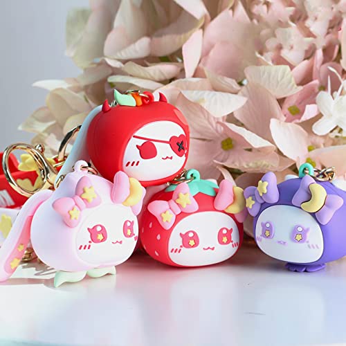 Porte-clés Lapin Sac à Dos Anti-Perte Style Anime Cute