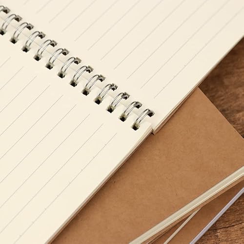 2Pack College Ruled Wirebound Spiral Notebook, College Ruled Notebook, 100 Pages, 50 Sheets, 7.48 X 5.11 Inch, Black And Yellow Cover #TOP3