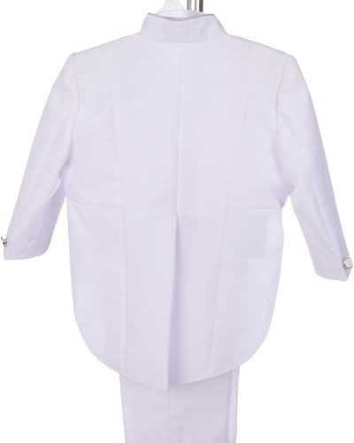 Miniatura 2 de Lito Angels Conjunto de 5 piezas de traje formal de jacquard para bebé niño