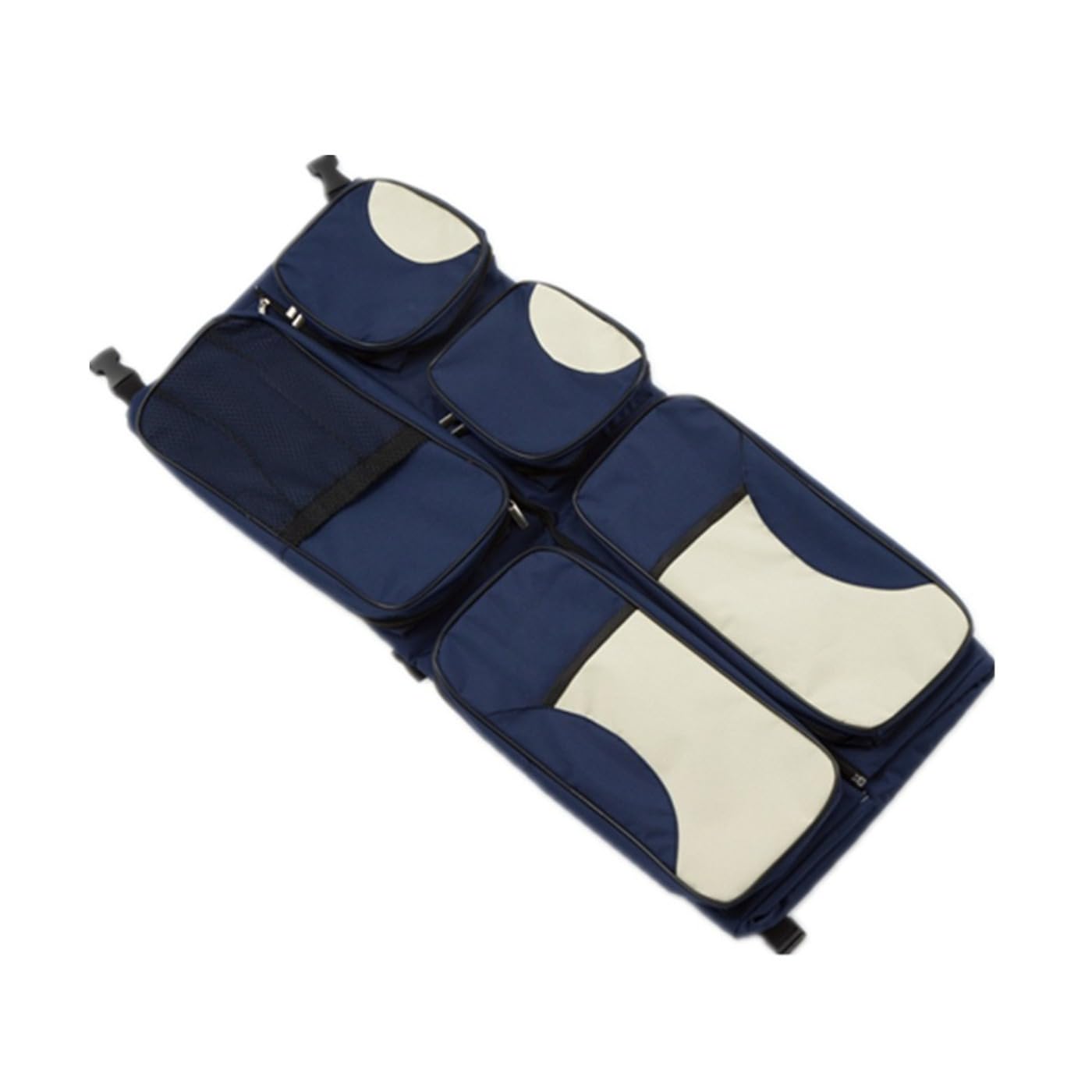 3-in-1 tragbare Wickeltasche mit faltbarer Wickelstation – multifunktionaler Babypflege-Organizer mit Aufbewahrungstaschen, reisefreundlich (blau)