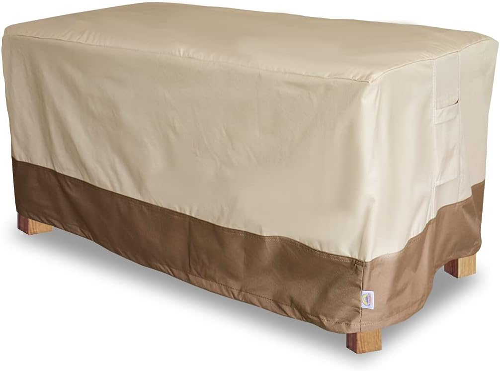 Vanteriam Rectangular Patio Coffee Table CoverDurable and Waterproof