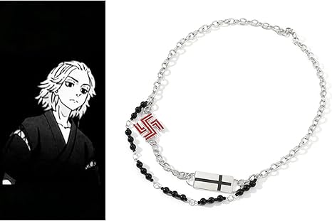 Amazon Co Jp 東京卍リベンジャーズ ネックレス 東京卍会 ボッジ クラウン ペンダント コスプレ 小物 メンズ レディース キャラクター アクセサリー ハンドメイド コレクション 誕生日 プレゼント ホビー