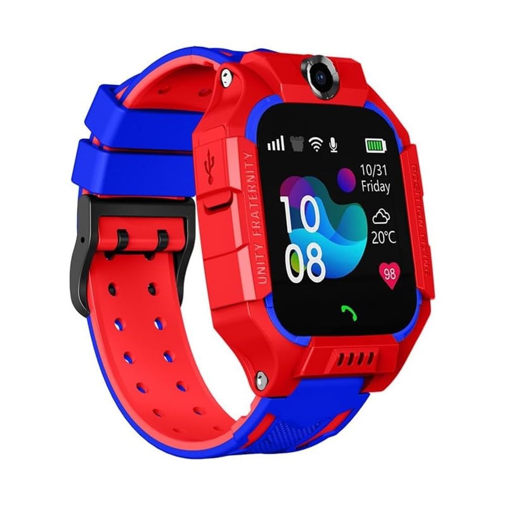 esportic Kids Calling Smart Watch for Boys & Girls | 2-Way Voice Calling & Message | Sim Card Supported |Selfie Camera| Parent Control App | Voice Chat | Long Battery Life | LBS Location Tracking(Red) (B0DBZT79S7) Amazon Price History, Amazon Price Tracker