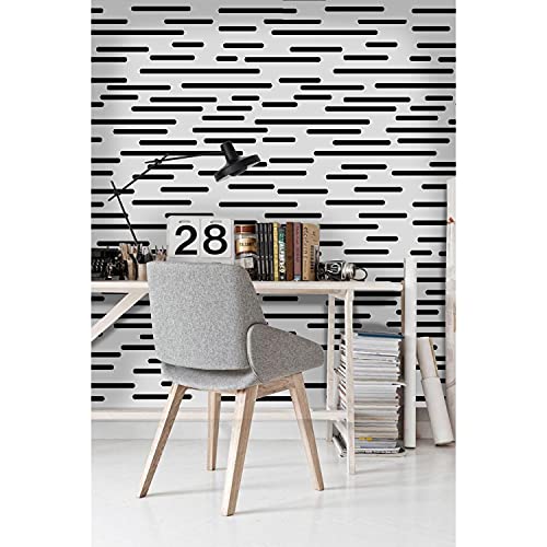 Papier peint géométrique Coloray 312x219cm pour masquer défauts muraux