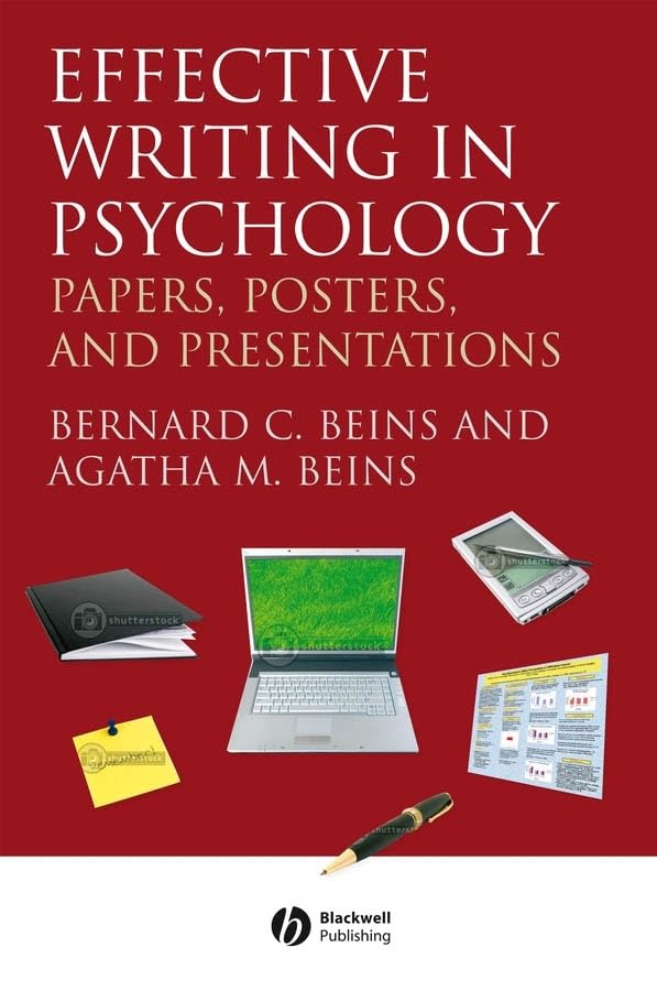 Effective Writing in Psychology:...