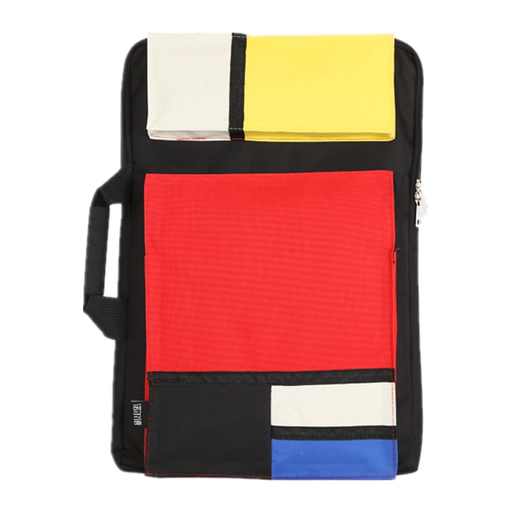 Bolsa de dibujo A2/A3 para bocetos, bolsa de almacenamiento de artistas, bolsa de mano impermeable, bolsa de lona portátil, funda de transporte de dibujo, bolsas de transporte de suministros