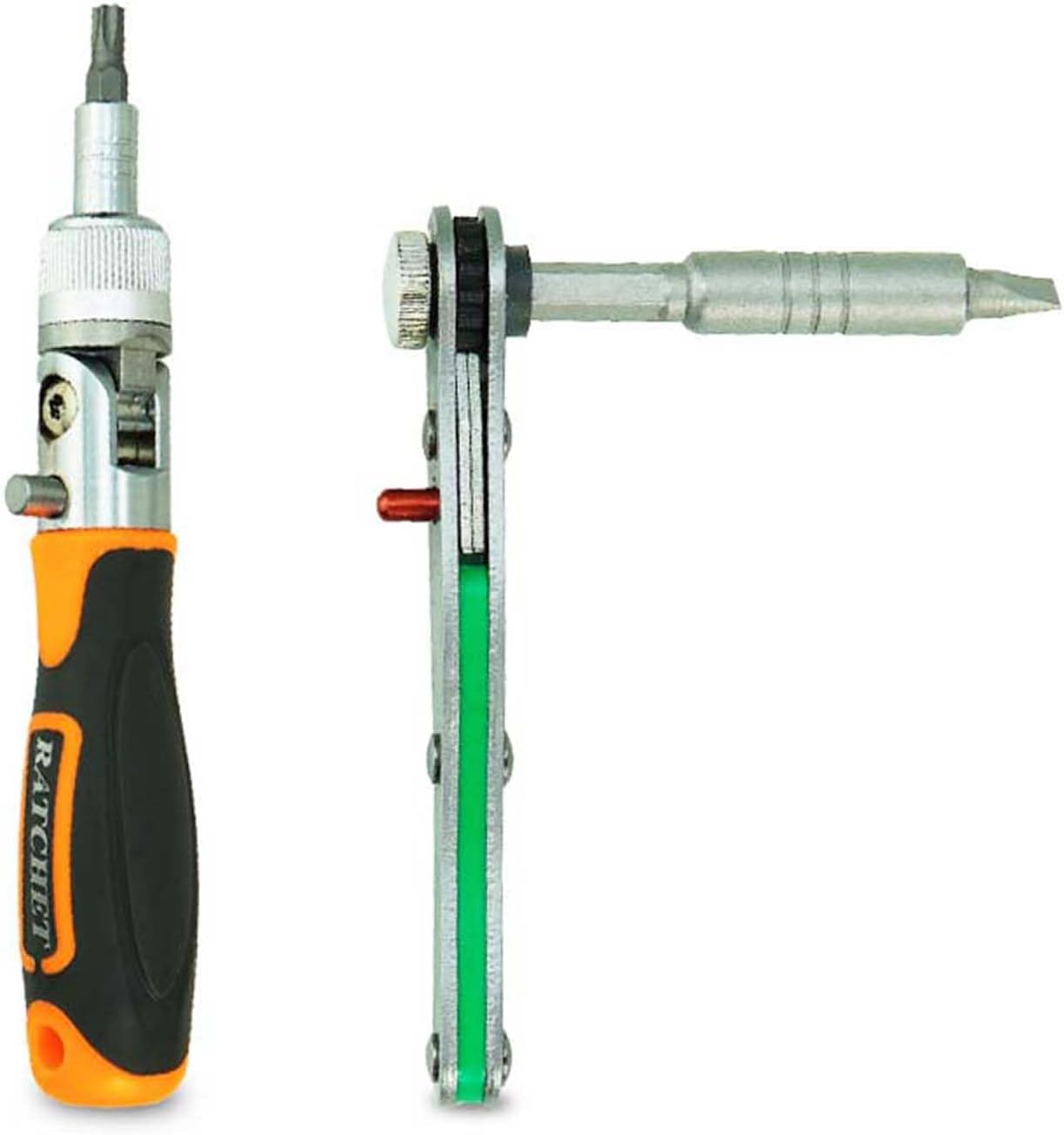 Ratchet Screwdriver Set, 38-in-1 Multifunctional Magnetic Screwdriver, Packed in a Plastic Box, Suitable for Home and Professional Work.