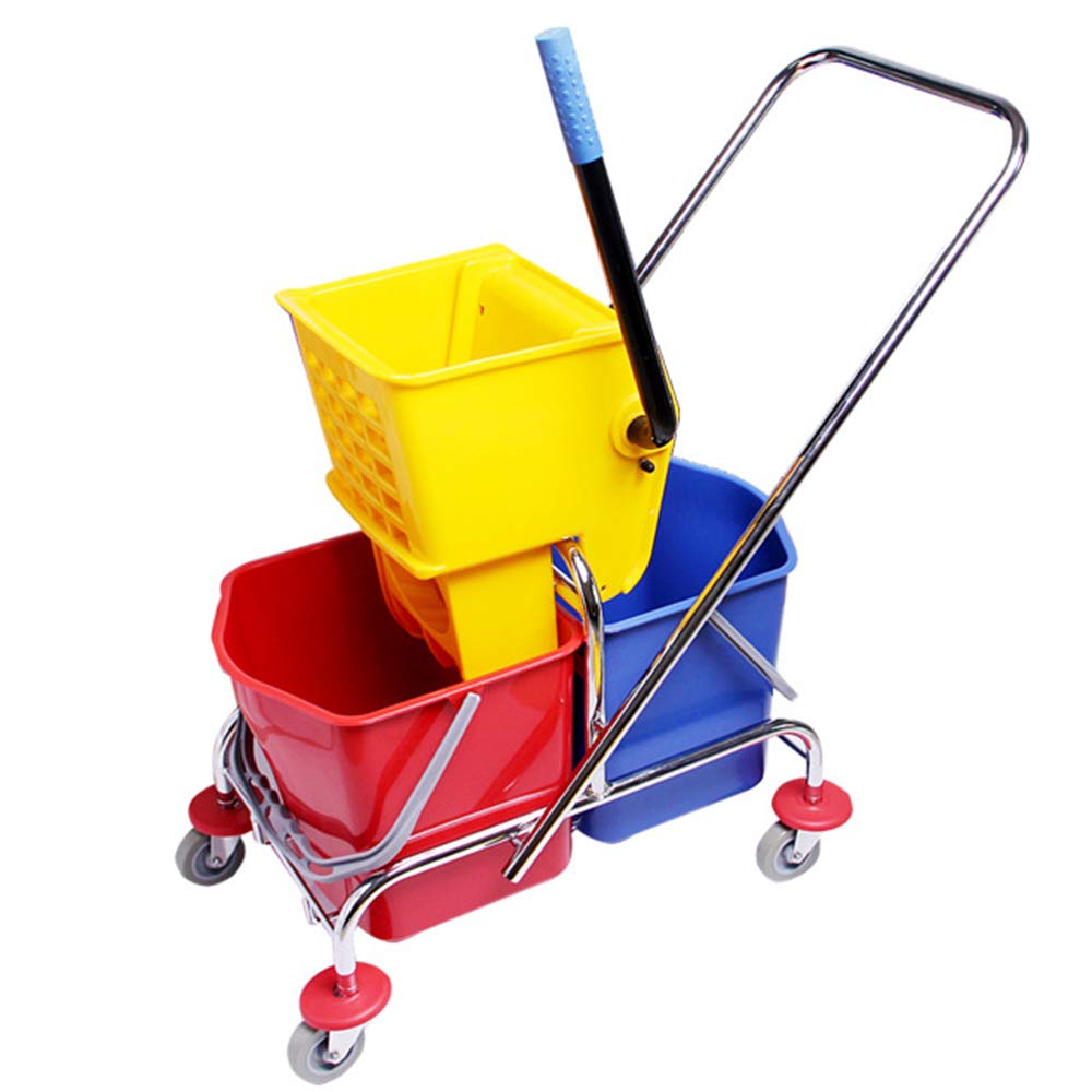 Buy Household appliances Commercial mop bucket and side pressure wring