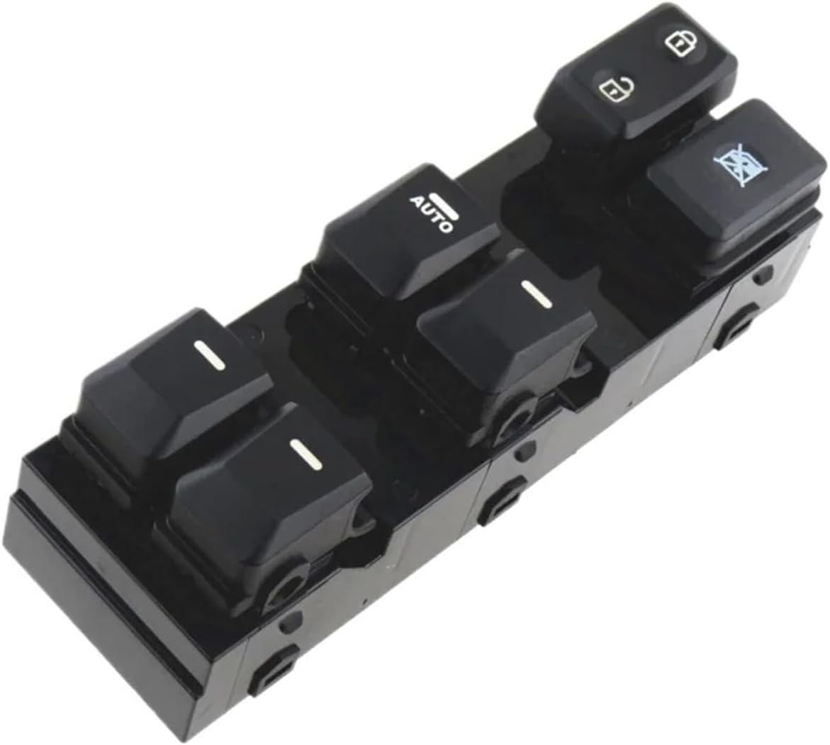 Car Electric Window Switch New Window Control Button 2011 2012 2013 2014 2015 93570-3W600WK Good(Red LED Auto)