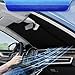 HATHWAY Fit for VW Golf 7 MK7 MK7.5 GTI R GTE GTD 2016-2020,Car Front Sun Visor,Car Front Windshield Sun Visor,Car Interior Accessories