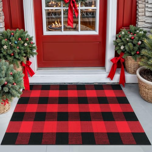 KILOCOCO Buffalo Plaid Rug 2.3