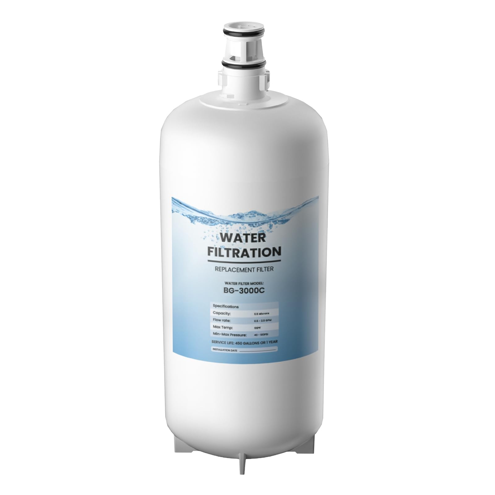 Photo 1 of Elovener BG-3000C-A5 Water Filter Replacement Cartridge, 1 Pack