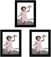 Vista 91 de Renditions Gallery - Marco para fotos de 11x14 pulgadas de estilo moderno de alta gama, hecho de madera maciza y cristal de alta definición listo