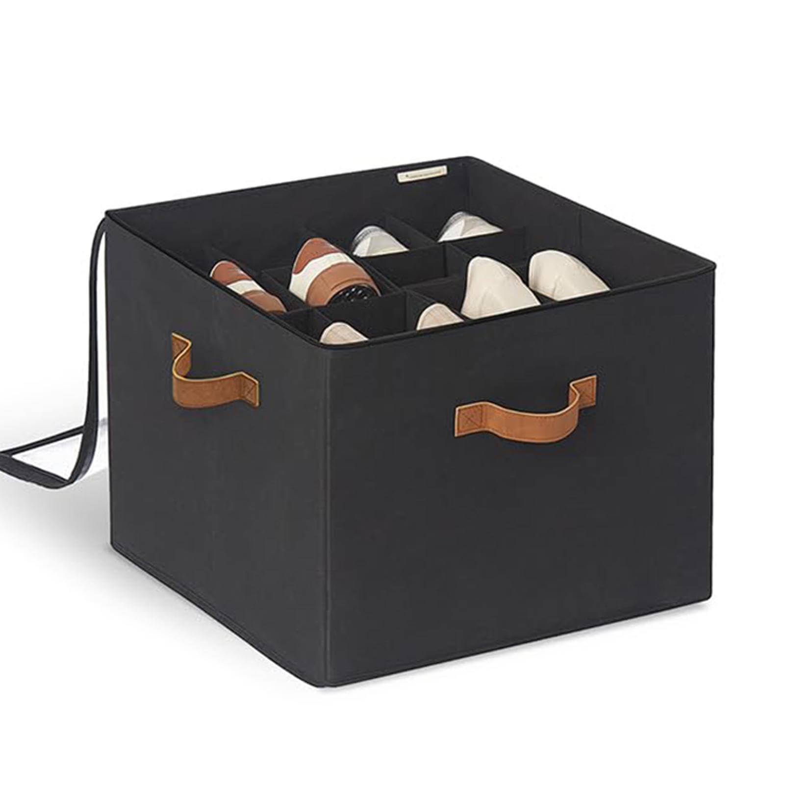 Du?y organizer na buty, organizer na buty, kosz na buty, pojemniki do przechowywania, kosz na buty, oszcz?dno?? miejsca pude?ko na buty z przezroczyst? os? ?, du?y organizer do przechowywania butów