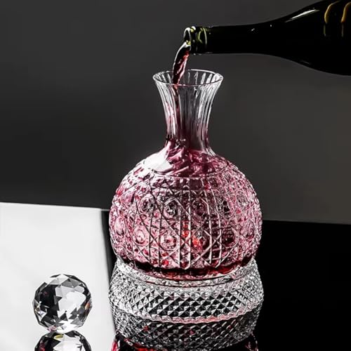 Tasse en Verre Cristal Rotatif Anti Amertume pour Vin 1500 ML - 3