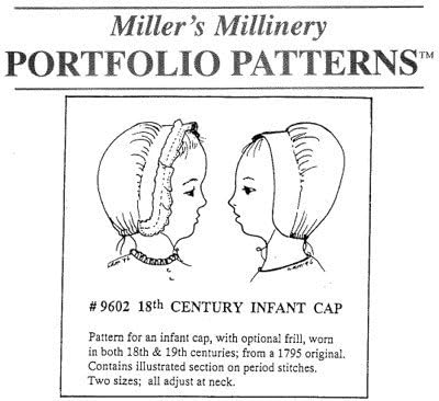 1700s to 1800s Infant's Cap Pattern