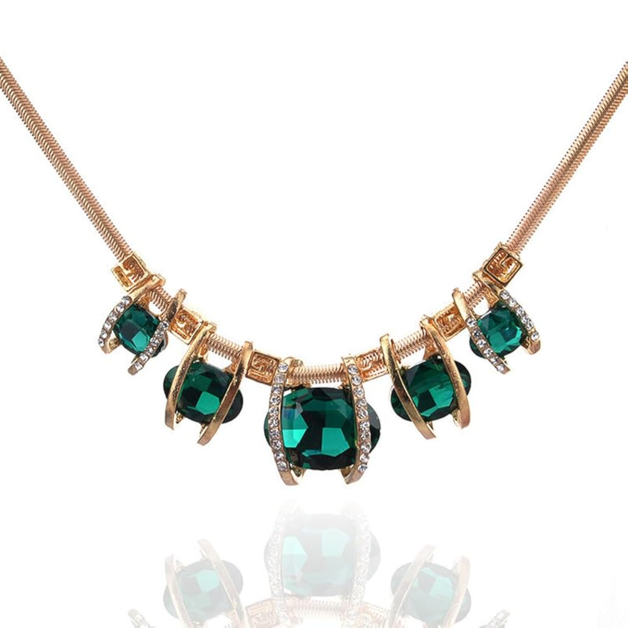 Fancy Crystal Necklace for Women
