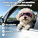 PETLESO Hundebrille Hundeschutzbrille Hunde Sonnenbrille Anti-UV Schutz Augenschutz für Kleine/Mittelgroße Hunde-Rosa