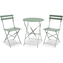 Royalcraft Padstow Folding Bistro Set Moss