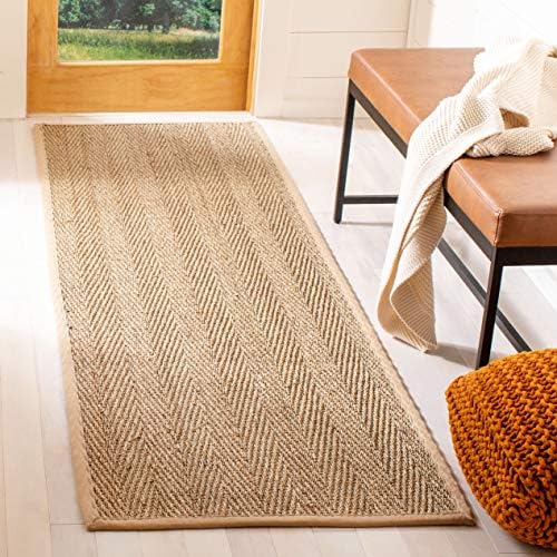 SAFAVIEH Natural Fiber Collection Runner Rug - 2'6" x 6', Natural...