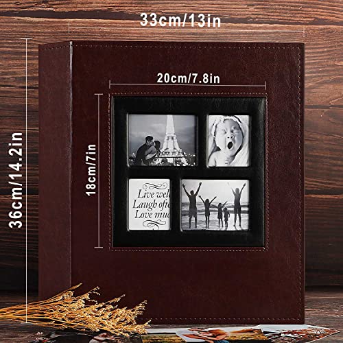 image for Ywlake Photo Album 4x6 1000 Pockets Photos, Extra Large Capacity Famil