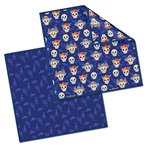 Mikrofasertücher im 2er-Pack - Brillenputztücher mit Motiv Cover