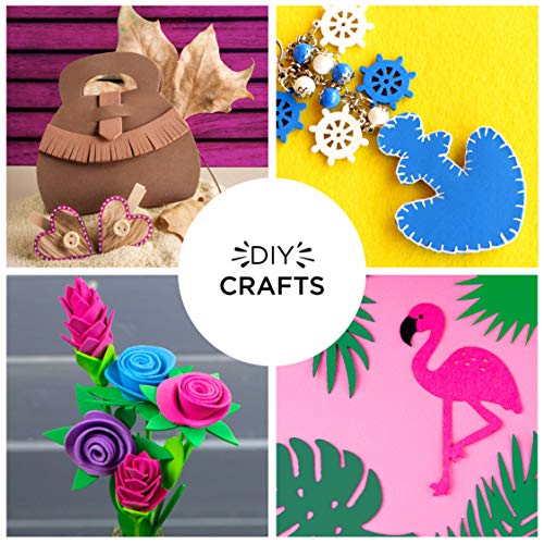 Horizon Group Usa Rainbow Foam Sheets, 12" X 18", Pack Of 12, Multi-Color #TOP1