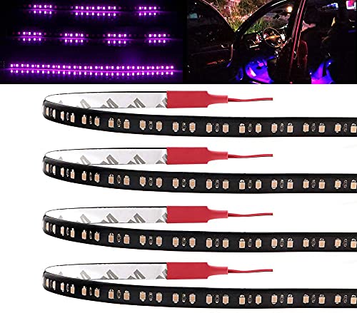 Amazon | LED テープライト 30CM 流れる ピンク 防水 32連 3528チップ