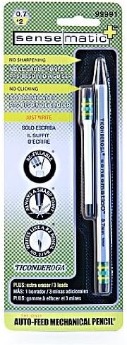 Amazon Com Ticonderoga Sensematic Disposable Automatic Pencil 0 7 Mm Pack Of 6