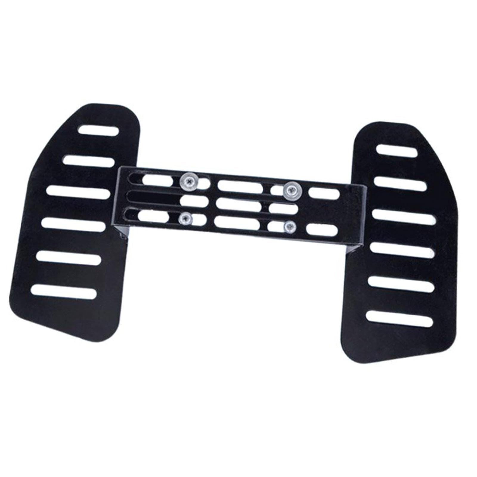 CAQYPVH Foot Pegs, Anti Slip Front Scooter Pedal to Rest Your Feet, Adjustable Scooter Foot Rest Motorcycle Pedals, Simple Installation Replacement