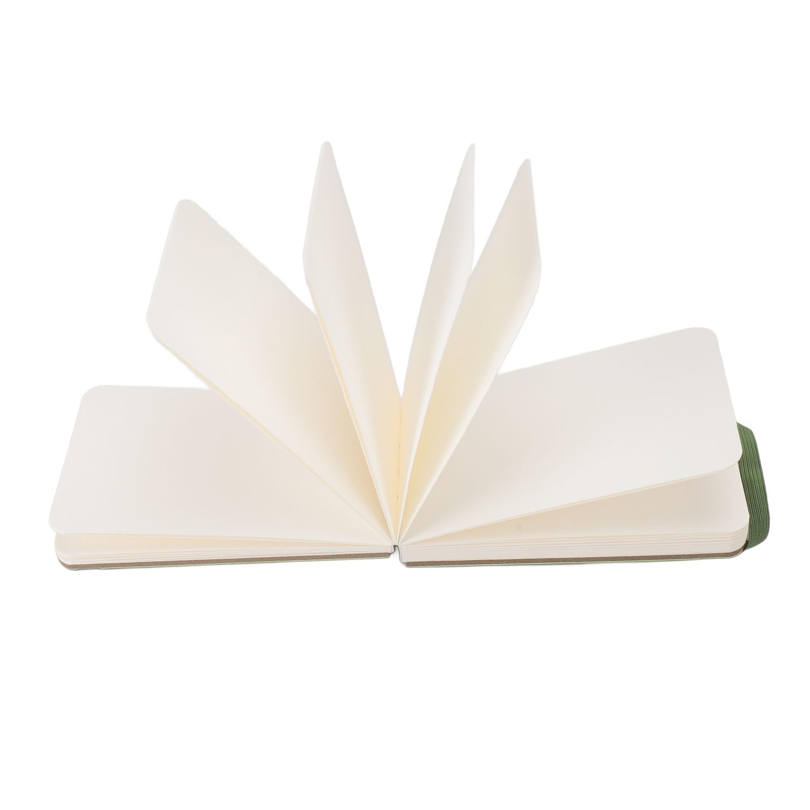 Szkicownik Akwarelowy, 30 Arkuszy, Twarda Oprawa, 14 x 9 cm, 300g/m², Zielony Notes do Rysowania, Malowania i Szkicowania