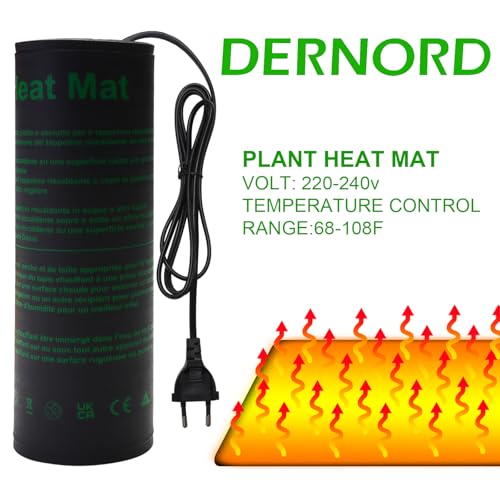 LERWAY Heizmatte Zimmergewächshaus Wärmematte Reptil Dragon Temperatur Heizkissen Amphibien Pet Mat Wärmer Bett Matte, 20,75"x10" Zoll, 21Watt 3 LERWAY Heizmatte Zimmergewächshaus Wärmematte Reptil Dragon Temperatur Heizkissen Amphibien Pet Mat Wärmer Bett Matte, 20,75"x10" Zoll, 21Watt – Bild 3