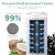 SimPure Whole House Water Filter Cartridges 5 Micron 10" x 4.5" CTO+GAC/KDF 2-Stage Carbon and Heavy Metal Filter Set, for DB10C-2KDF, DB10P, WGB21B-KS, FC15B, FG15B-KS, 1 Set