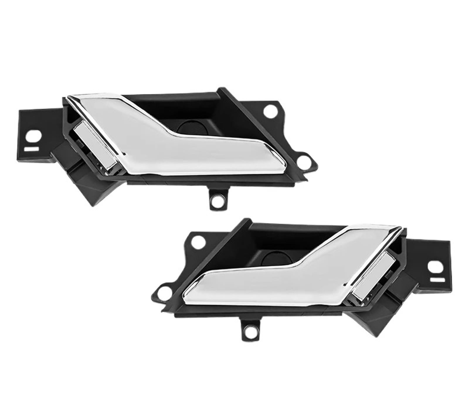 Punxdda 2Pcs Left Right Car Inner Handle 96861998 96861999 For Captiva 5 Seater 2006-2018 For Chevrolet Captiva Sport 2012-2015 Saturn Vue 08-10 Inner Door Handle(2Pcs Left Right)