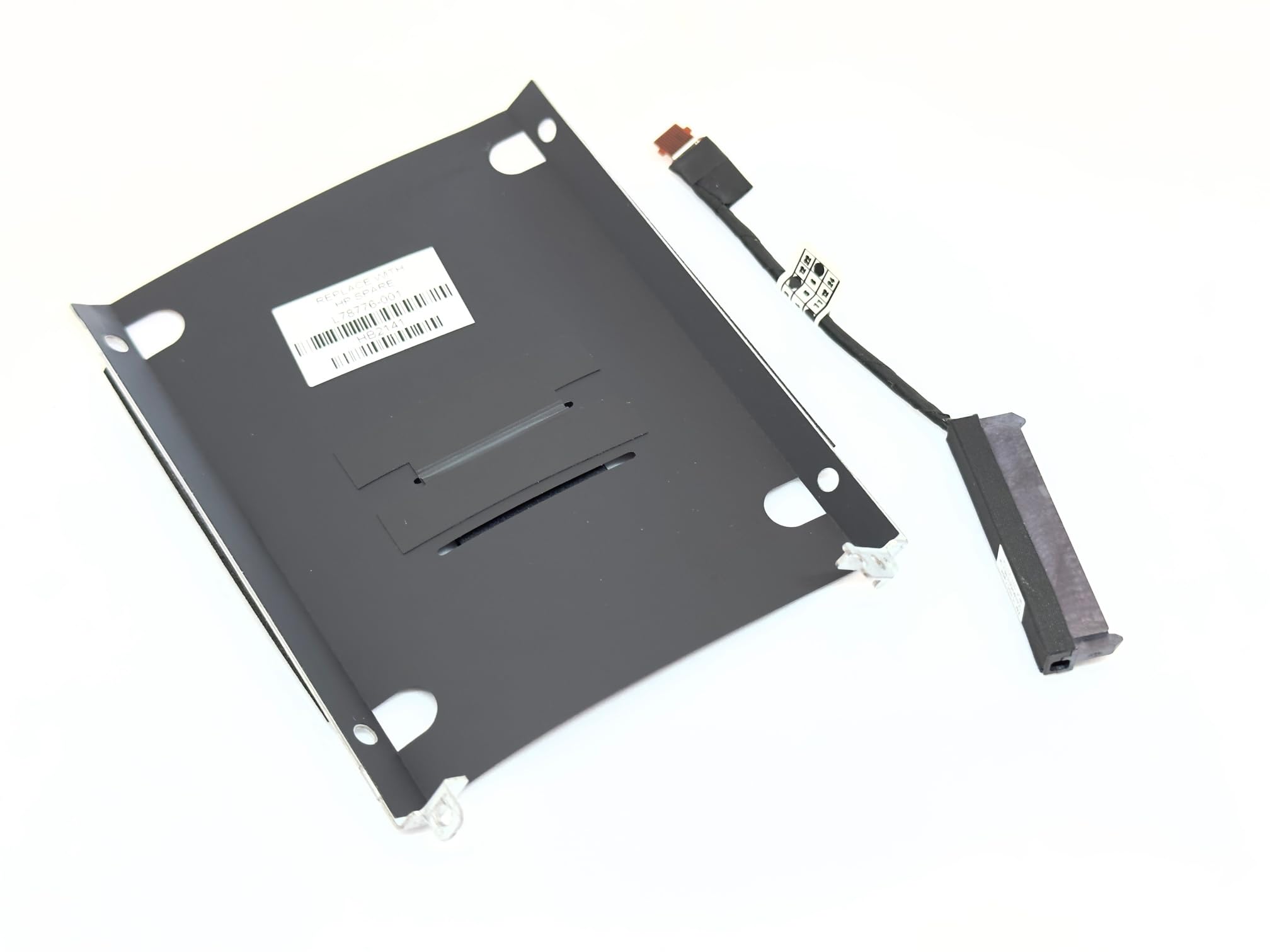Oryginalny zestaw wsporników i kabli HDD/SSD 2,5 cala dysk twardy SATA do HP ProBook 450 G7 455 G7 oryginalny zestaw zawiera caddy i kabel FFC X8K 15 HDD, NP: DD0X8KHD010, L78776-001