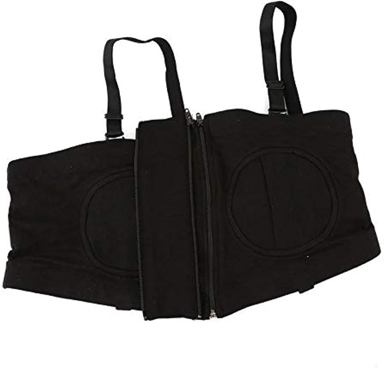 NyganmellozHands Free Pumping Bra, Adjustable Breast-Pumps Holding and Nursing Bra, Pumping & Nursing Bra in One ，Black