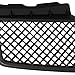 Spec-D Tuning Front Hood Grill Grille Matte Black Compatible with 2003-2007 Cadillac Cts V