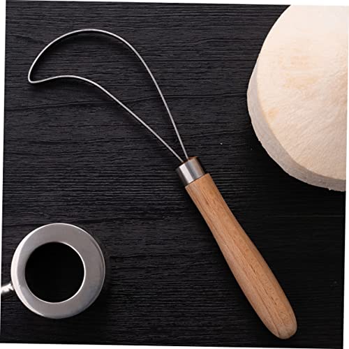 Cabilock Coconut Opener Tool Food Grater Fruit Peeler Coconut Tool Coconut Knife Coconut Meat Scraper Remover Stainless Steel Bamboo Hole Punch Fish Scale Remover Coconut Meat Remover #TOP4