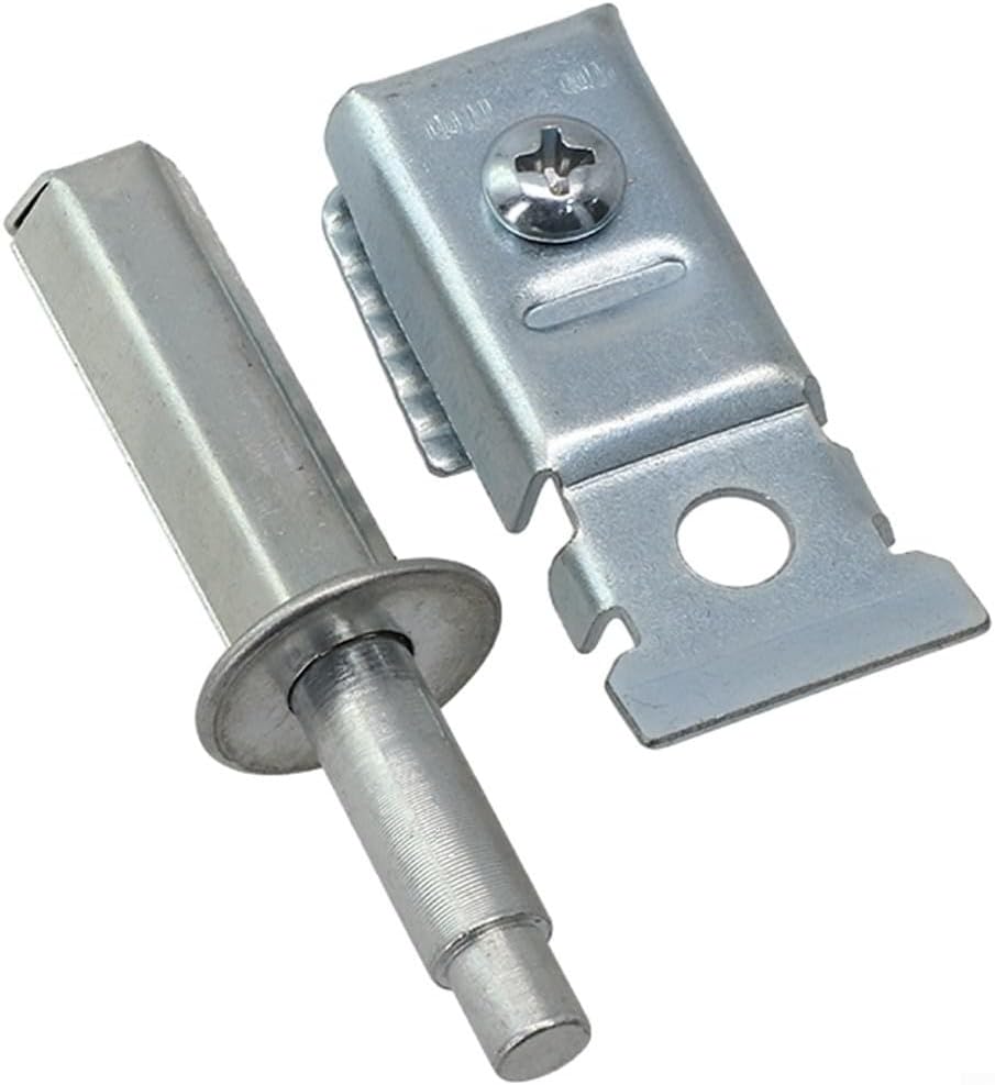 Bi-Fold Door Repair Kit 2-Pack with Top Mount Pivot Hardware for 1" to 1-3/8" Thick Doors, Fits 50 lb, for Easy Install, Nylon and Metal