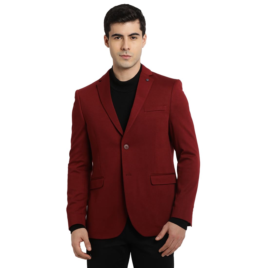 Men's Single Breasted Tailored Blazer-image-29