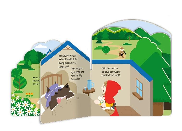 Little Red Riding Hood (Fairy Tale Shape Books) - Image 4