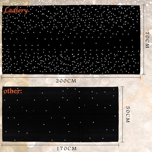 Ladiery Shawl and Wraps for Evening Dresses, Soft Sheer Chiffon Sparkly Rhinestone Wedding Scarf Formal Shawl Wraps for Women2