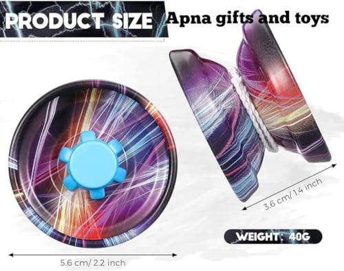Image of Yoyo Responsive /Non resonsive Yoyo for Kids, Professional Toy for Beginner, Color May Vary, Pack of 1 - 132