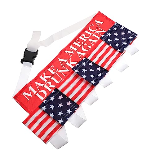 MAGICLULU Cintura Porta-bicchieri Regolabile Da 4 Pezzi Grembiule Creativo Per Bevande Tipo Cintura Porta-bicchieri Per Feste