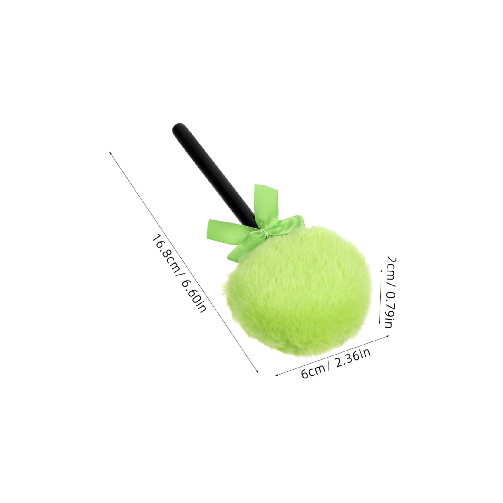 Healeved 2pcs Women's Facial Makeup Brush Powder Blush Brush Small Powder Makeup Tool