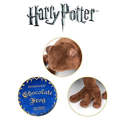 The Noble Collection Schokoladenfrosch-Plüsch und Kissen
