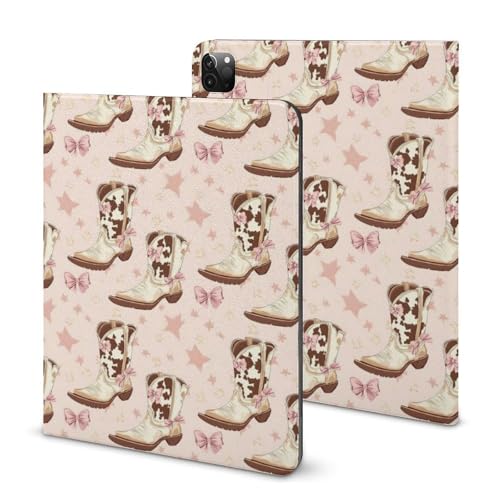Housse iPad Pro 11 pouces 2022 2021 2020 rose avec support stylet