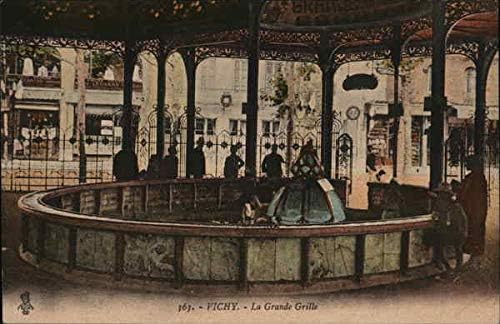 La Grande Grille Vichy, France Original Antique Postcard