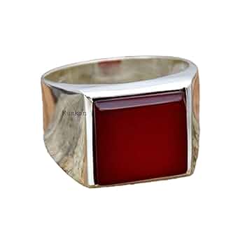 アクセサリー Vintage Silver & Carnelian Signet Ring Vintage Silver & Carnelian Signet Ring